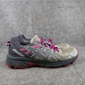 Asics Shoes Womens 9.5 Athletic Trainer Gel Venture 6 Trail Running Sport Casual